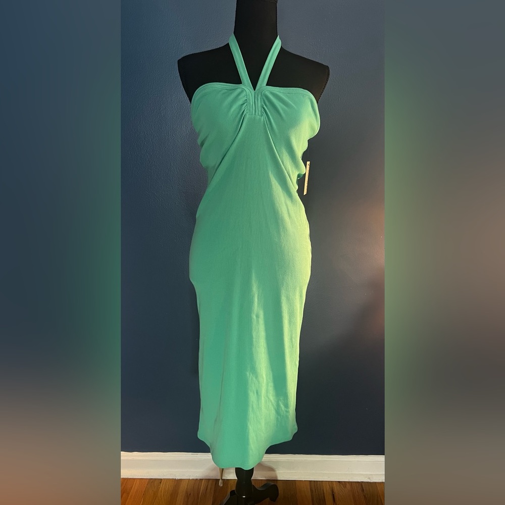 NWT, Nine West ribbed midi dress.